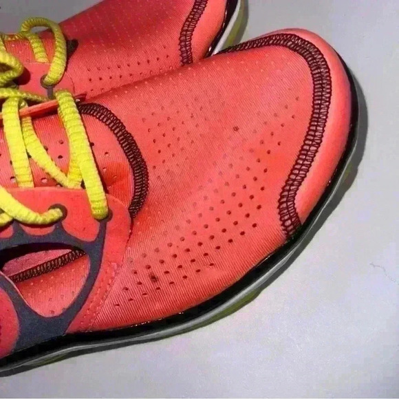 UNDER ARMOUR MICRO 4D FOAM MPZ SNEAKERS ORANGE SIZE 9.5 For Woman! - Picture 5 of 9